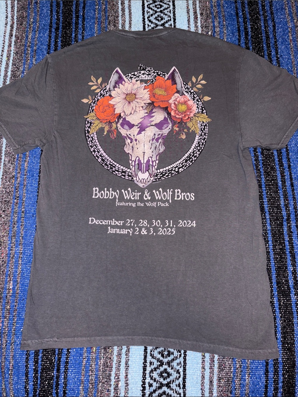 Bob Weir & Wolf Bros Concert Tee Shirt